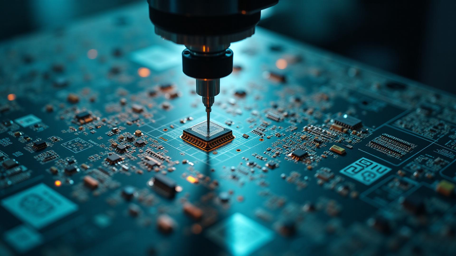 PCB Pick-and-Place Assembly with X/Y Centroid Data